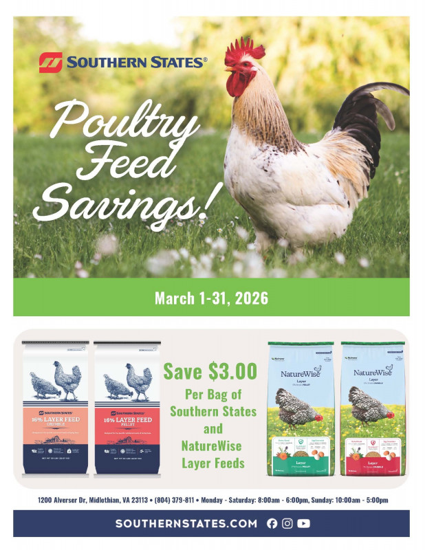 Poultry Feed Savings Event!