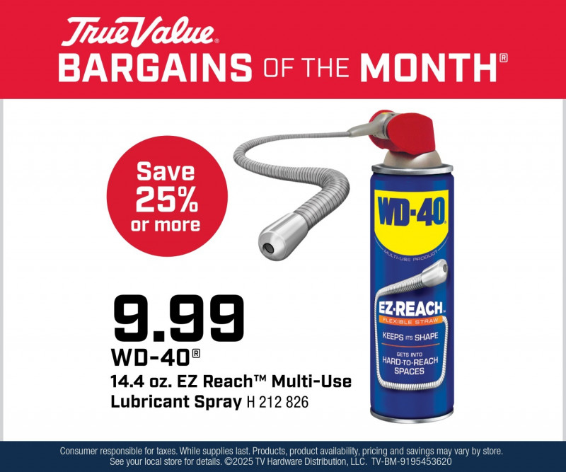 WD-40® EZ Reach™ Multi-Use Lubricant Spray $9.99
