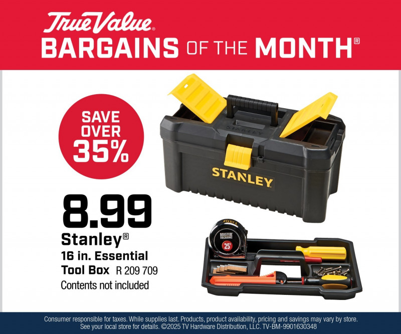 Stanley® 16 in. Essential Tool Box $8.99