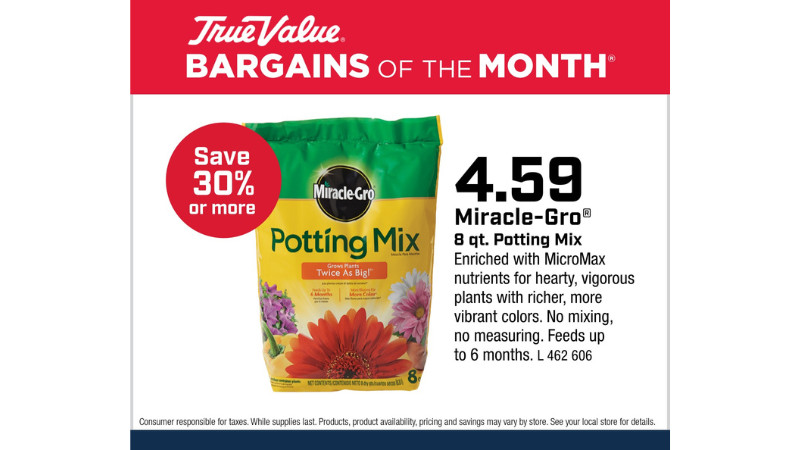 Miracle-Gro® 8 qt. Potting Mix $4.59