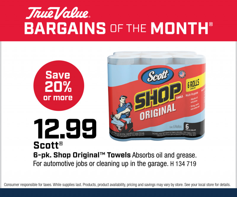 Scott® 6-pk. Shop Original™ Towels $12.99