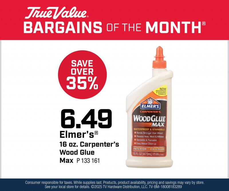 Elmer's® 16 oz. Carpenter’s Wood Glue Max $6.49