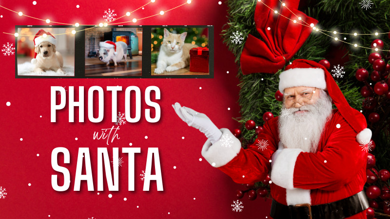 Pictures with Santa!