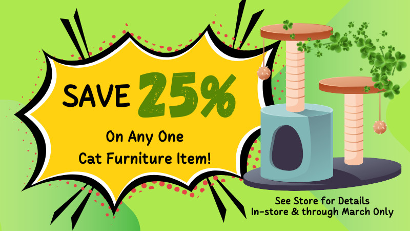 25% Off One Item of Cat Furniture