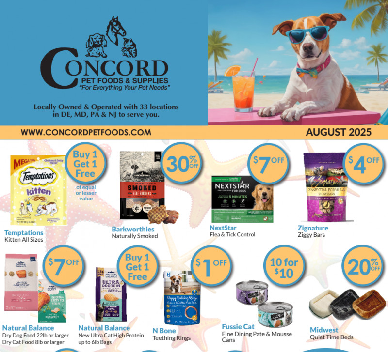 August Sales Flyer