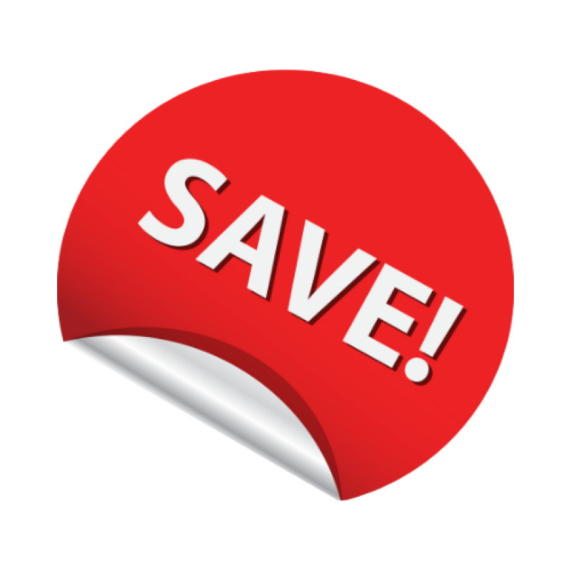 Spend $100 save $10!