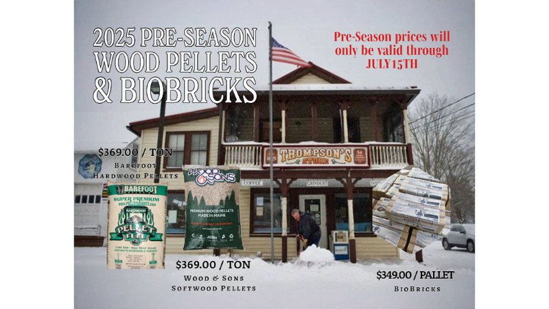 🔥 2025 Pre-Season Wood Pellets & BioBricks Sale 🔥