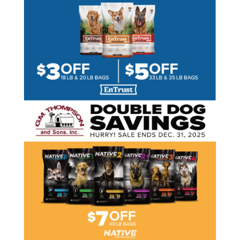 December Dog Food Savings