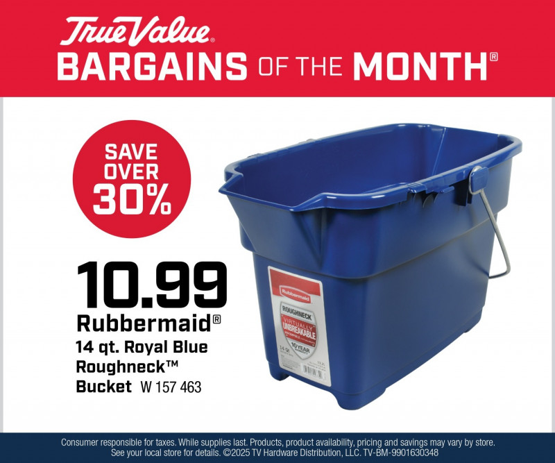 Rubbermaid® Roughneck™ Bucket $10.99