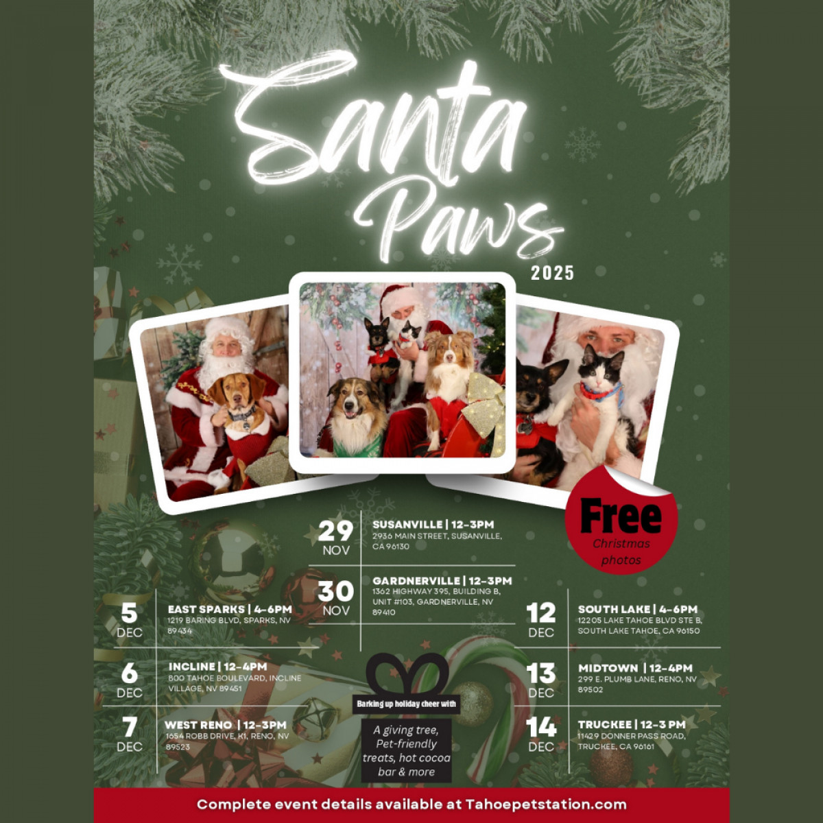 Santa Paws 2025 - Incline Village