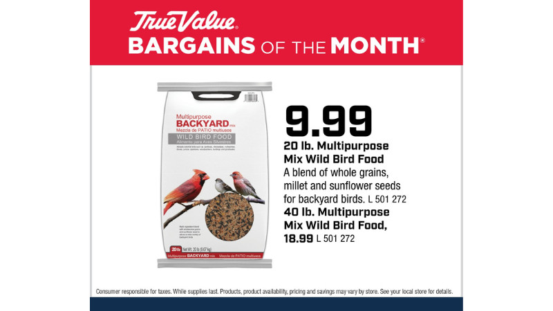 Multipurpose Mix Wild Bird Food Savings