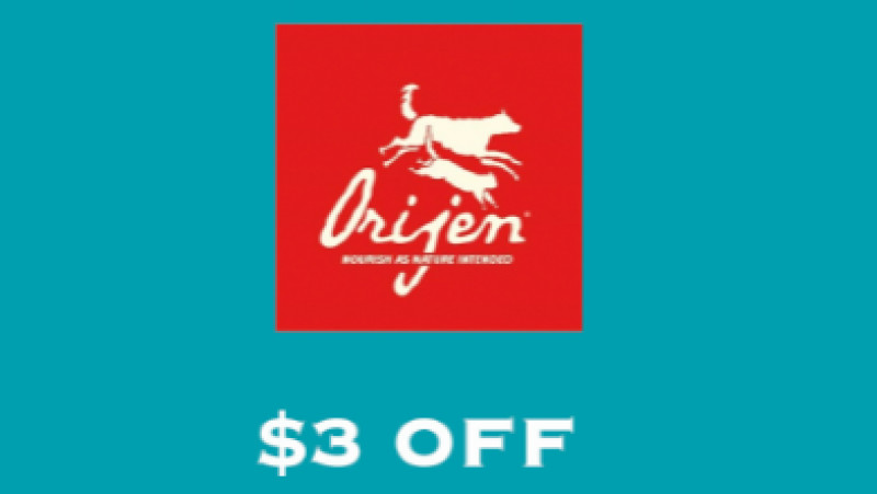 $3 Off Select Orijen