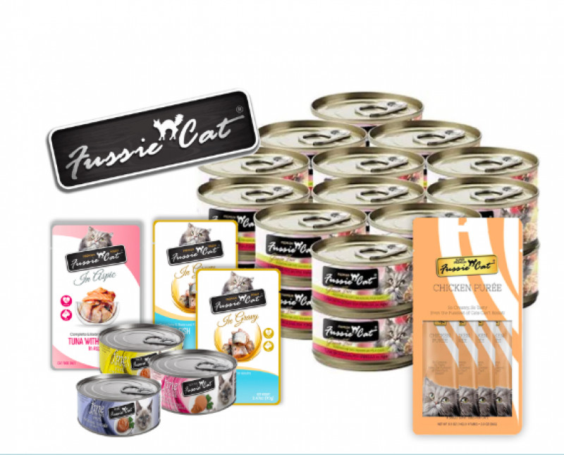 10% off 12 or More Cans of Fussie Cat