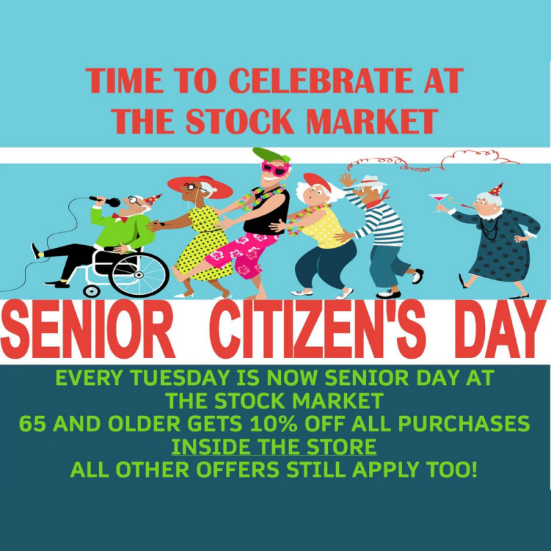 Time To Celebrate At The Stock Market - Senior Citizen's Day