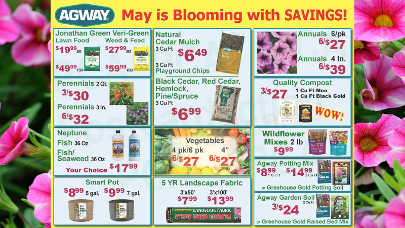 May Is Blooming With Savings! 🌸