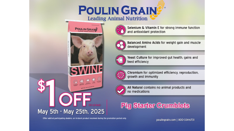 Poulin Grain Sale