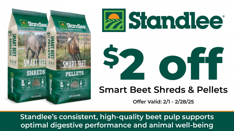 $2 off Standlee Smart Beet Shreds & Pellets