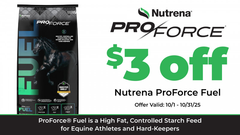 $3 off Nutrena ProForce Fuel