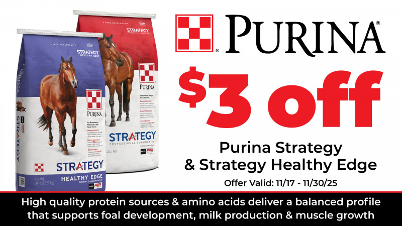 $3 off Purina Strategy & Strategy Healthy Edge