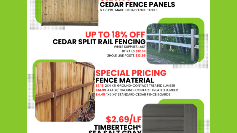 Spring Discounts - Happening All Month Long!