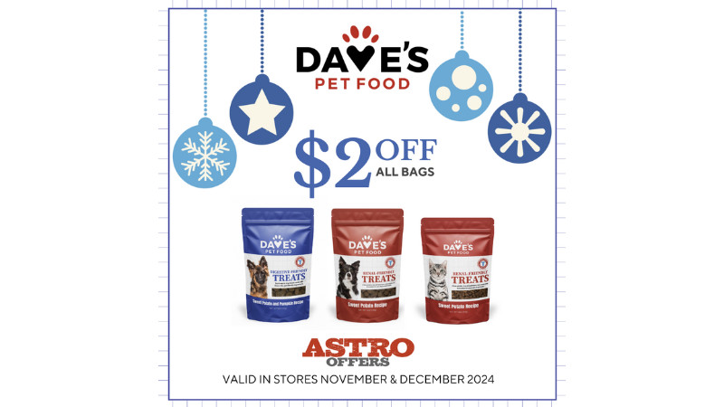 Dave's Pet Food | $2.00 OFF Functional Semi-Moist Treats