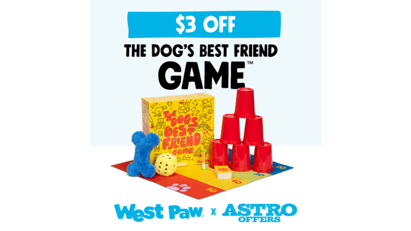 West Paw | $3.00 OFF The Dog's Best Friend Game