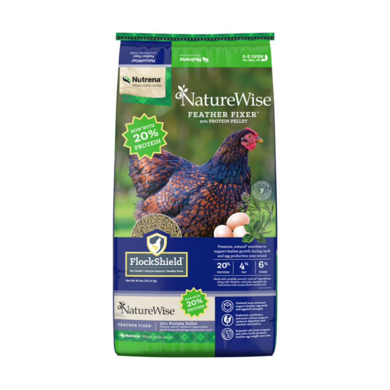 Product Highlight: NatureWise® Feather Fixer 20% Poultry Feed