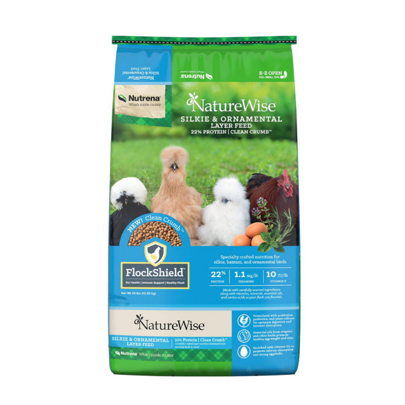 Product Highlight: NatureWise® Silkie and Ornamental Layer Feed
