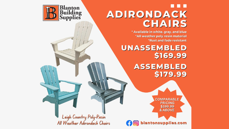 Adirondack Chair Sale