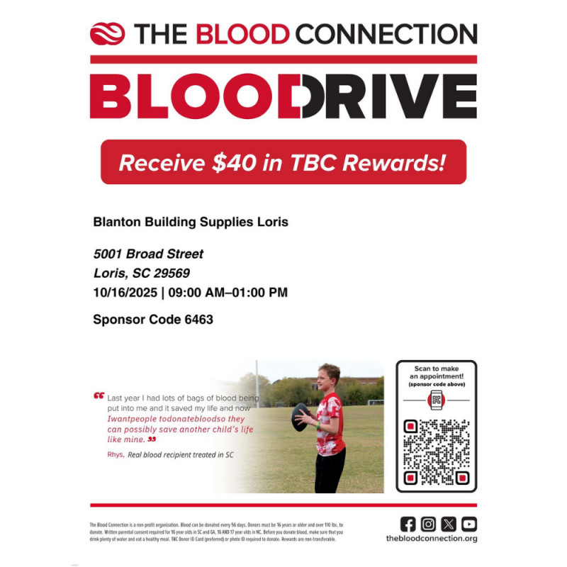 The Blood Connection Blood Drive