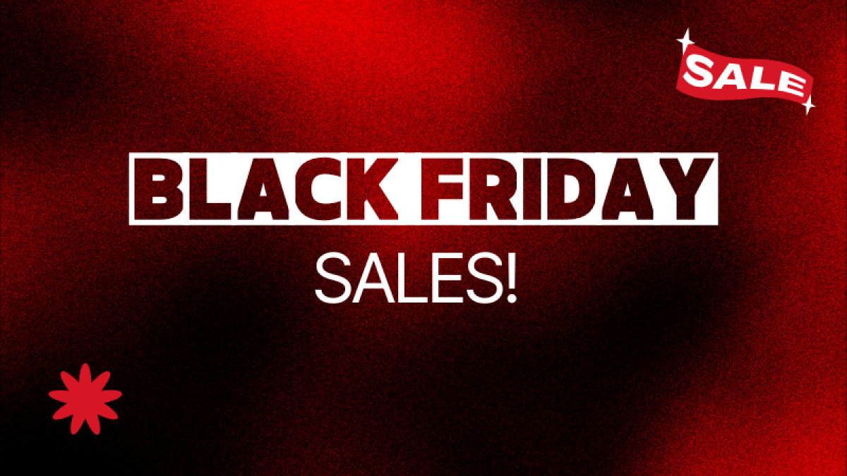 Black Friday Sales!