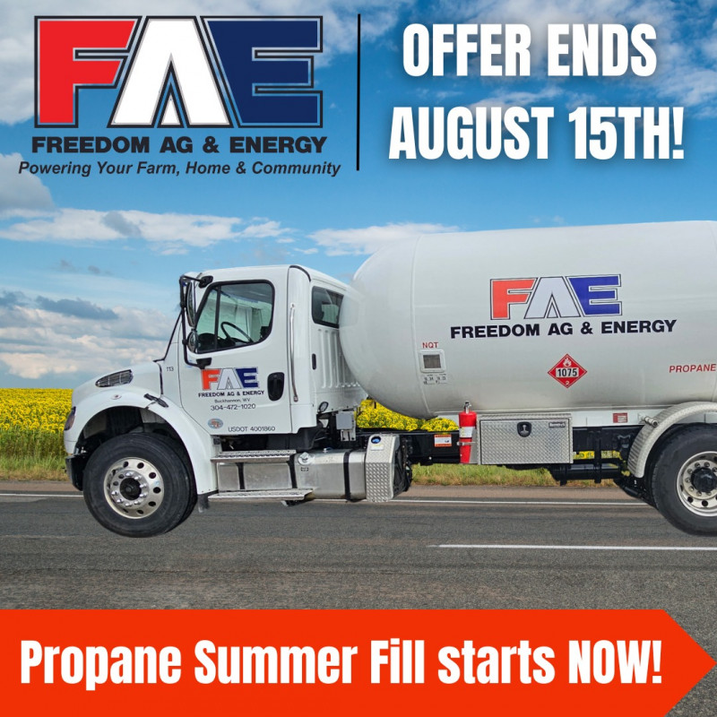 Propane Summer Fill Starts NOW!