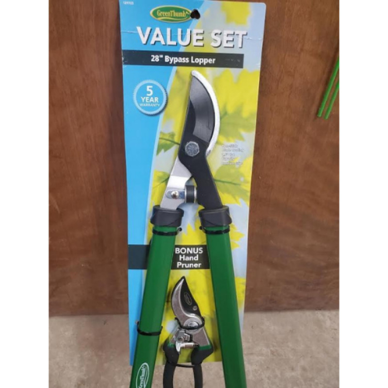 Green Thumb 2 Piece Lopper/Pruner Set $14.99