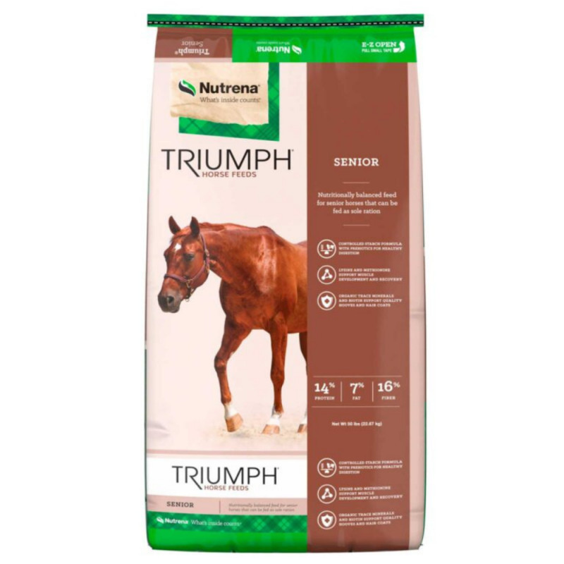 Product Highlight: Triumph Senior Horse Feed