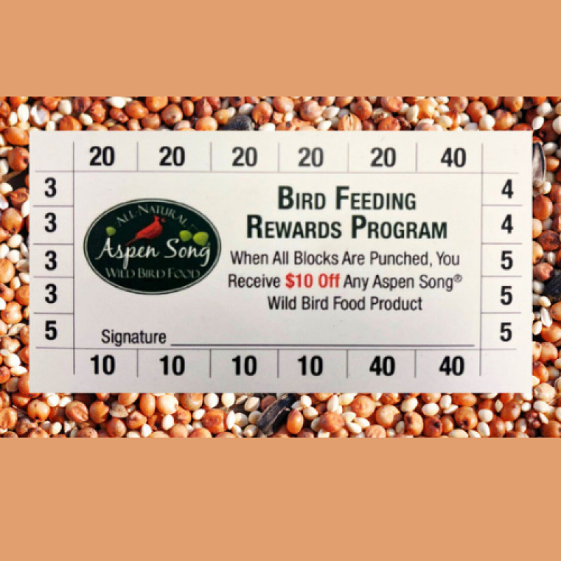 Bird Feeding Rewards Program