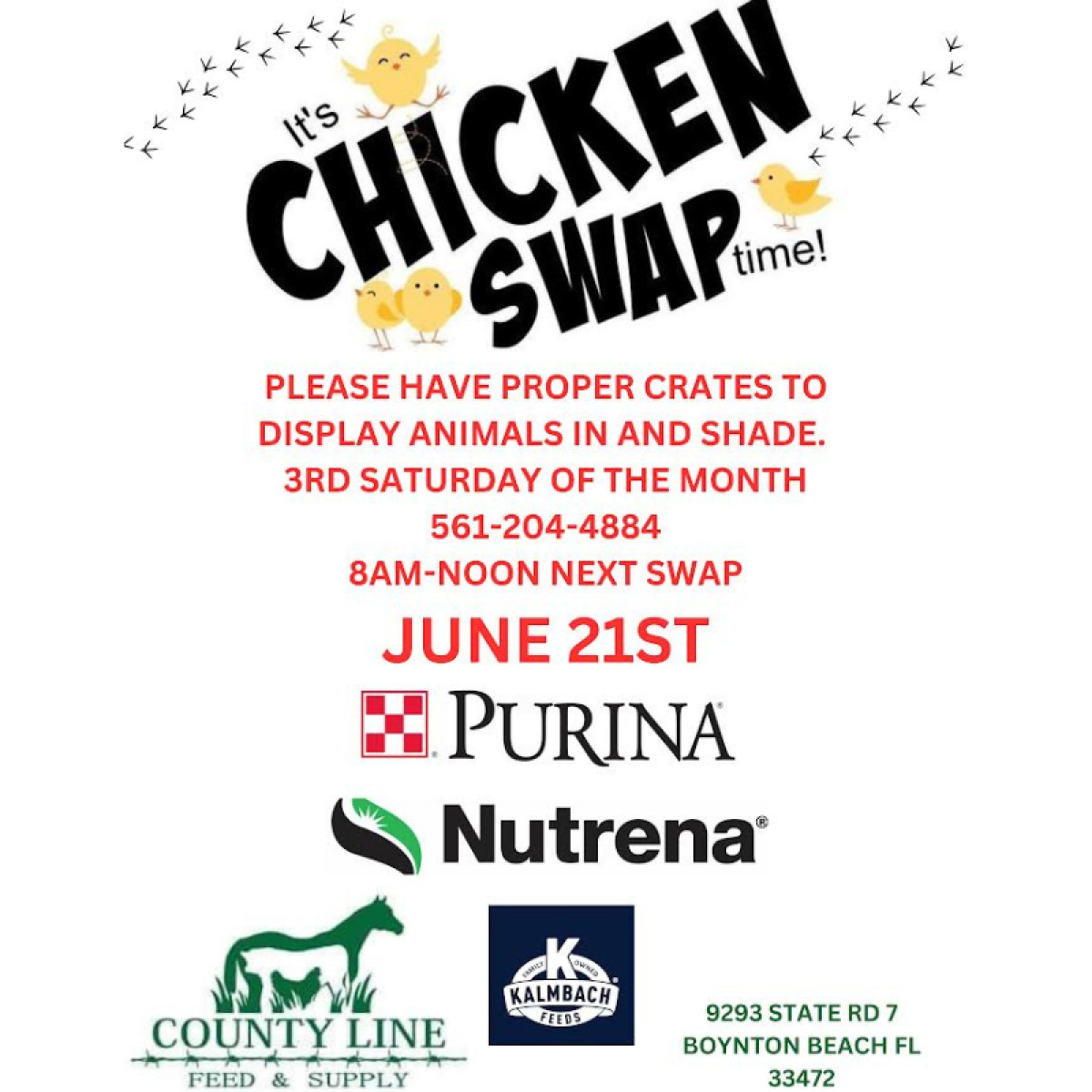 🐔 It’s Chicken Swap Time! 🐔