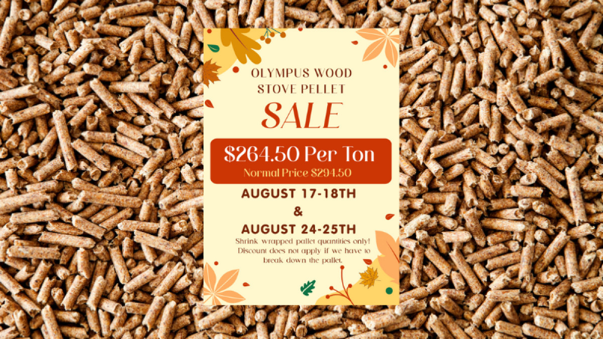Olympus Wood Pellet Sale