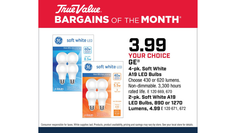 Your Choice GE® LED Light Bulbs