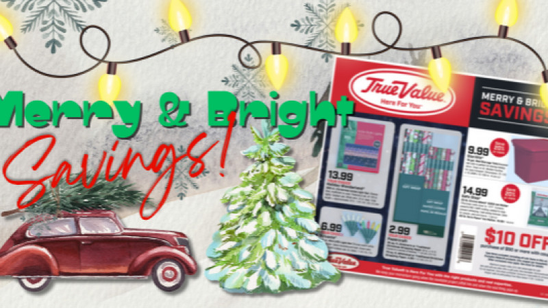 Merry and Bright Savings!