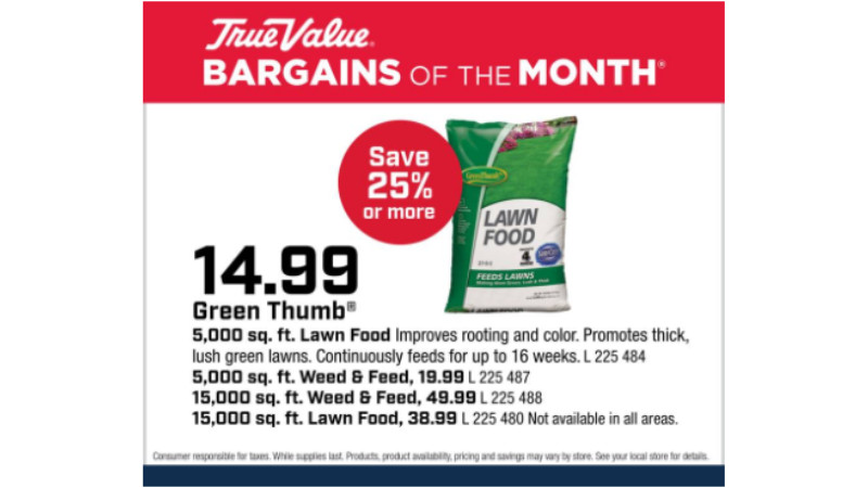 Green Thumb® 5,000 sq. ft. Lawn Food $14.99