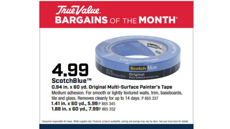 ScotchBlue™ Original Multi-Surface Painter’s Tape $4.99