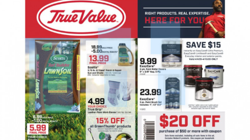 April Sales Flyer