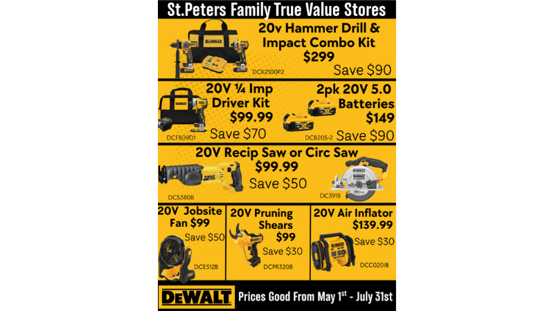 DeWalt Savings