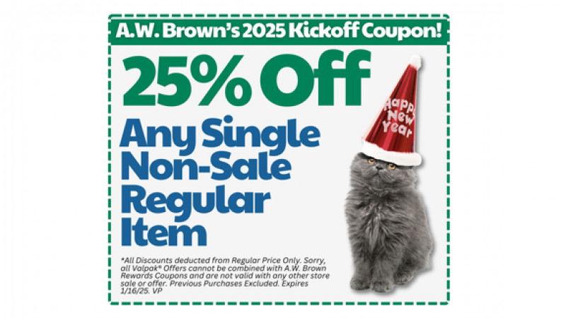 25% Off Any Single Non-Sale Regular Item