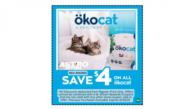 Save $4 on All ökocat