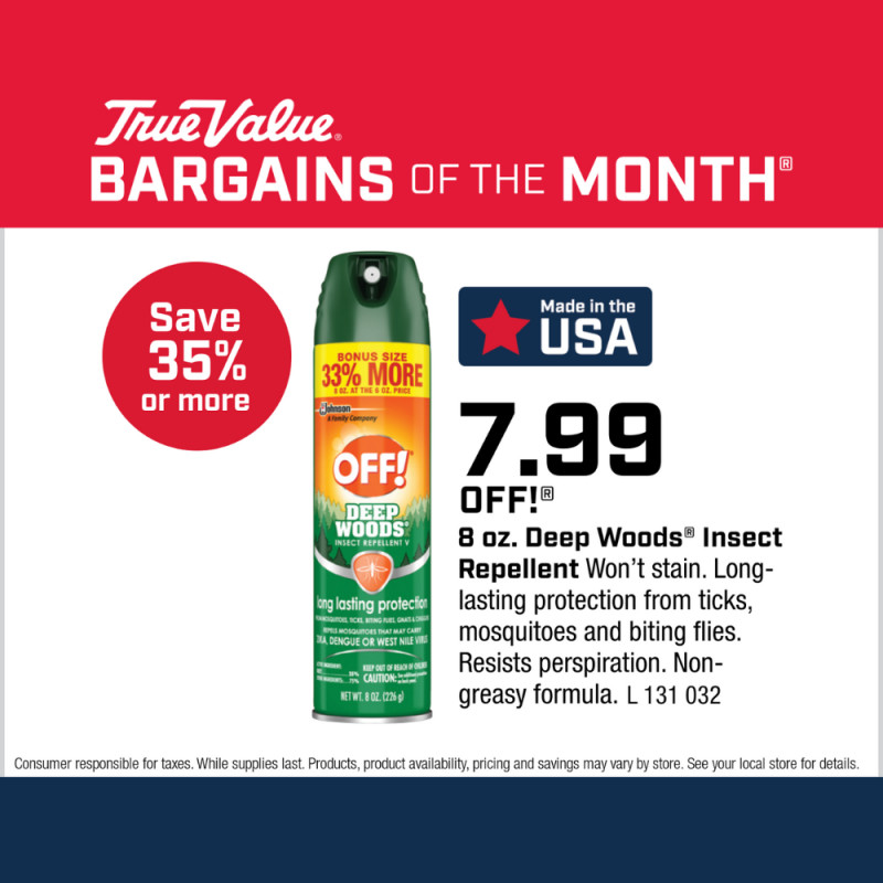 OFF! 8 oz. Deep Woods® Insect Repellent $7.99