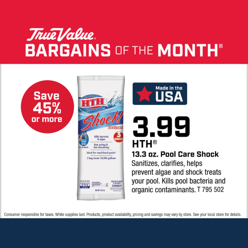HTH® 13.3 oz. Pool Care Shock $3.99
