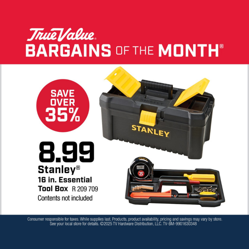 Stanley® 16 in. Essential Tool Box $8.99