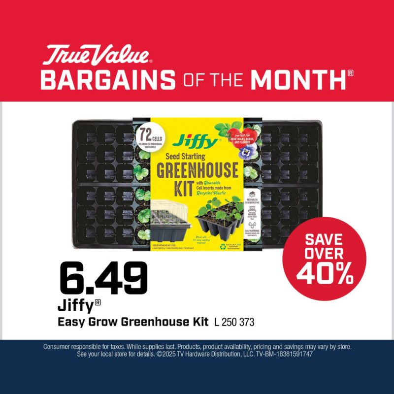 Jiffy® Easy Grow Greenhouse Kit $6.49