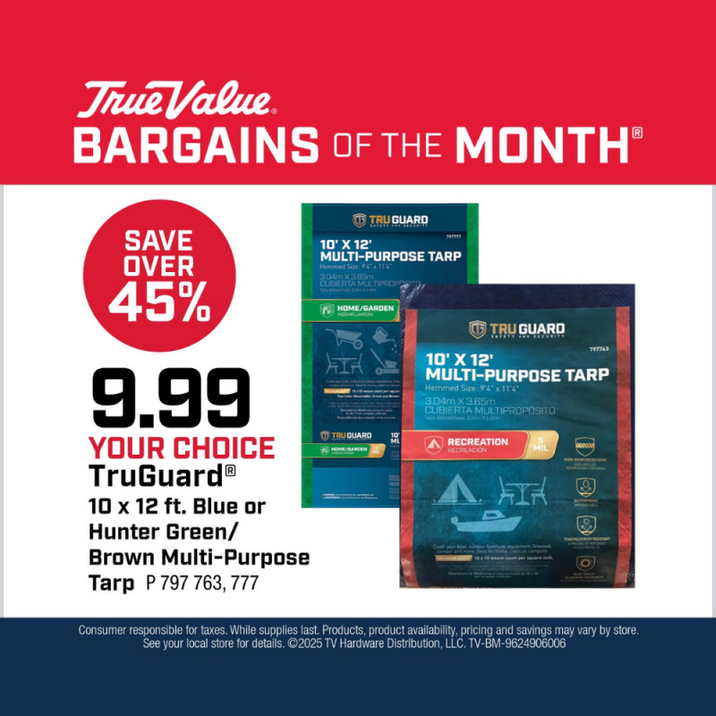 Your Choice TruGuard® Multi-Purpose Tarp $9.99